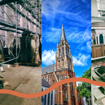 Erfgoedhelden (vrijwilligerwerk) voor de collectie van de Sint-Jozefskerk Aalst